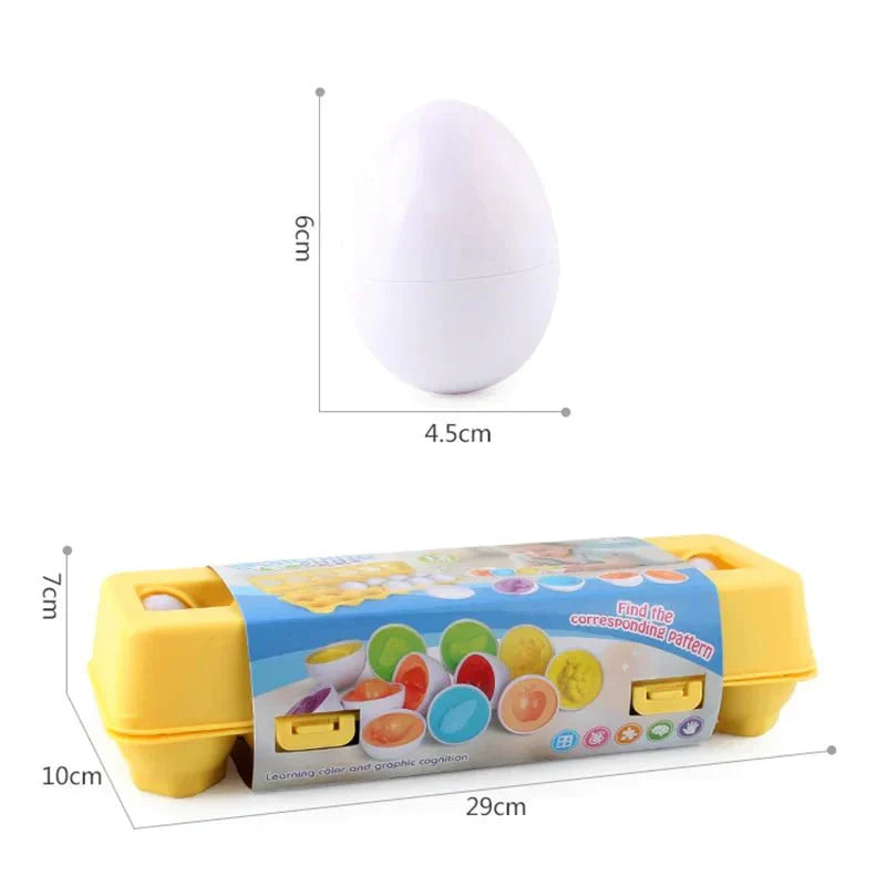 Színes és Tanulságos Tojás Szett - ColorMatch