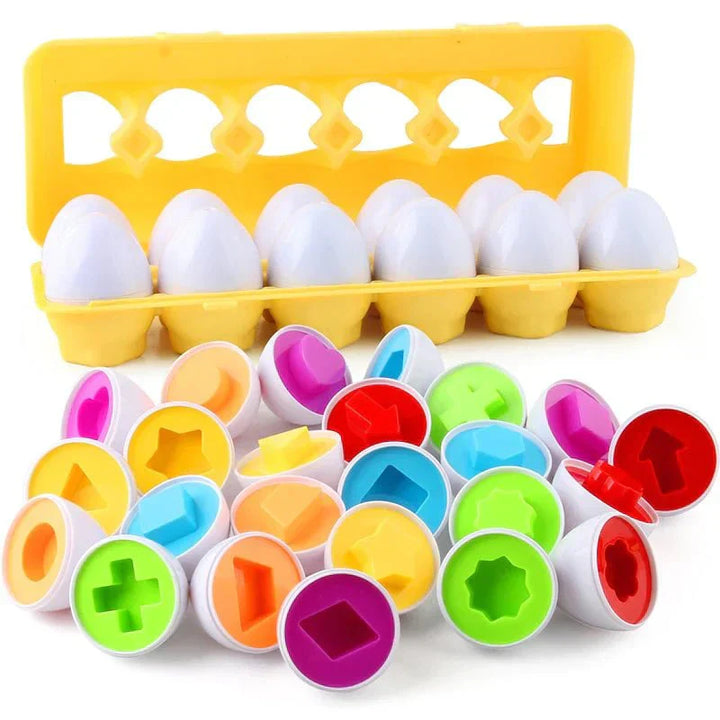 Színes és Tanulságos Tojás Szett - ColorMatch