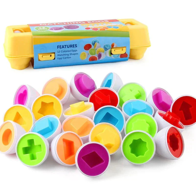 Színes és Tanulságos Tojás Szett - ColorMatch