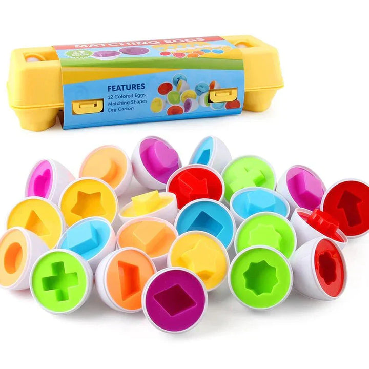 Színes és Tanulságos Tojás Szett - ColorMatch