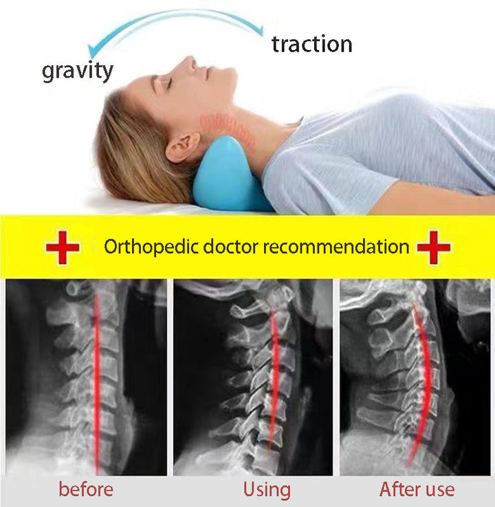 NEK ÉS VÁLL STRECHTER - NYAKI TRAKTÁLÓ MASSZÁZSPÁRNA A GERINCHELYREÁLLÍTÁSHOZ