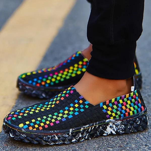 Újrahasznosított női kényelmi sneaker memóriahabos talppal – Eliana