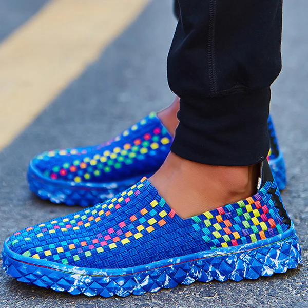 Újrahasznosított női kényelmi sneaker memóriahabos talppal – Eliana