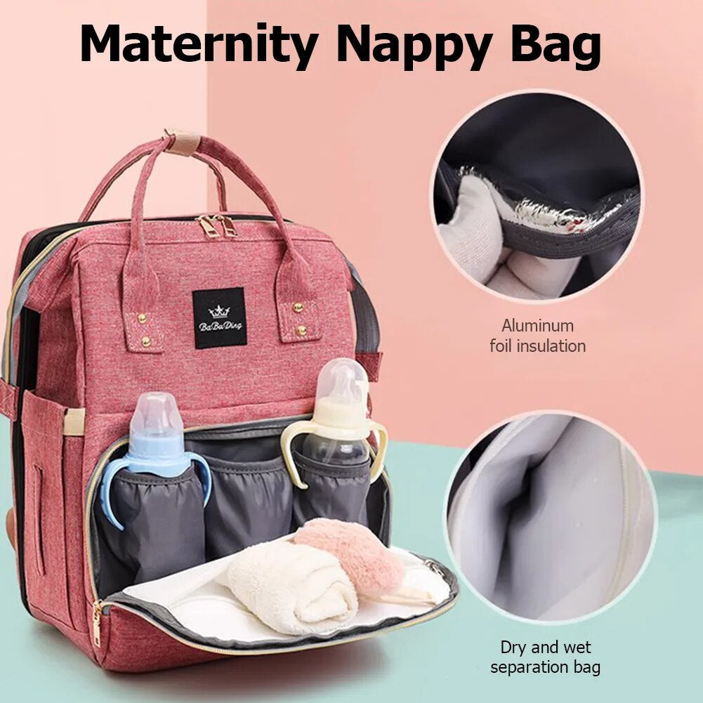 Többfunkciós Pelenkázótáska Ágyneművel – CarryNest