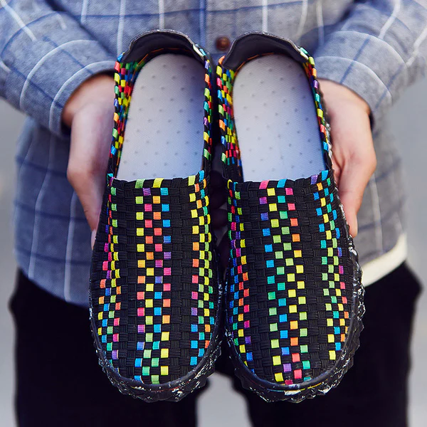 Újrahasznosított női kényelmi sneaker memóriahabos talppal – Eliana