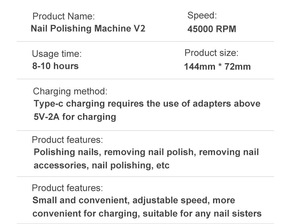 PROFESSZIONÁLIS 45000RPM HORDOZHATÓ ELEKTROMOS KÖRÖMRESZELŐ ÚJRAHÚZÓ AKKUMULÁTORRAL | ALACSONY ZAJSZINT MANIKÚRHOZ