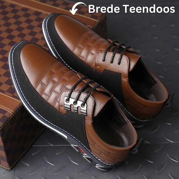 Orthopédiai Bőr Férfi Cipők - GentleStep