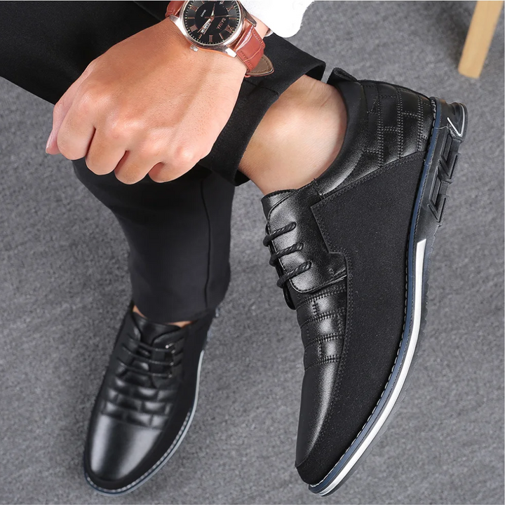 Orthopédiai Bőr Férfi Cipők - GentleStep