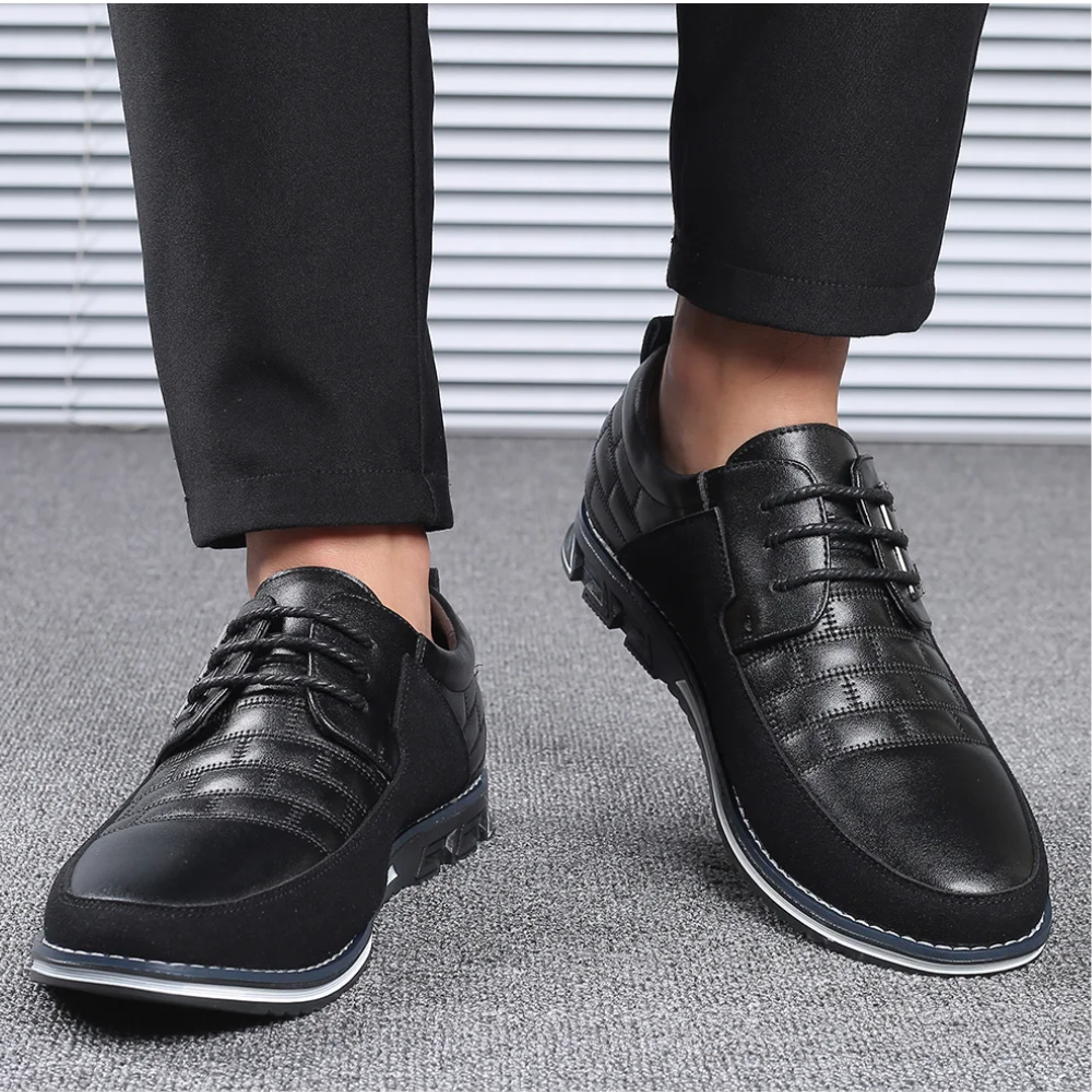 Orthopédiai Bőr Férfi Cipők - GentleStep
