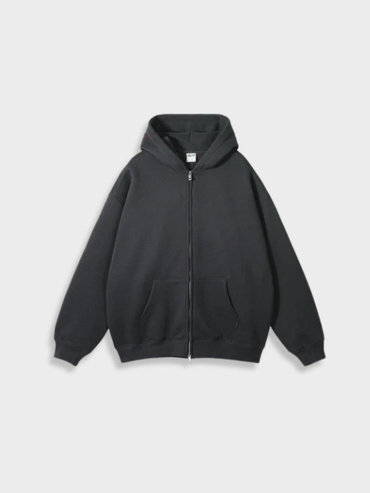 Oversized mellény cipzárral - Ava
