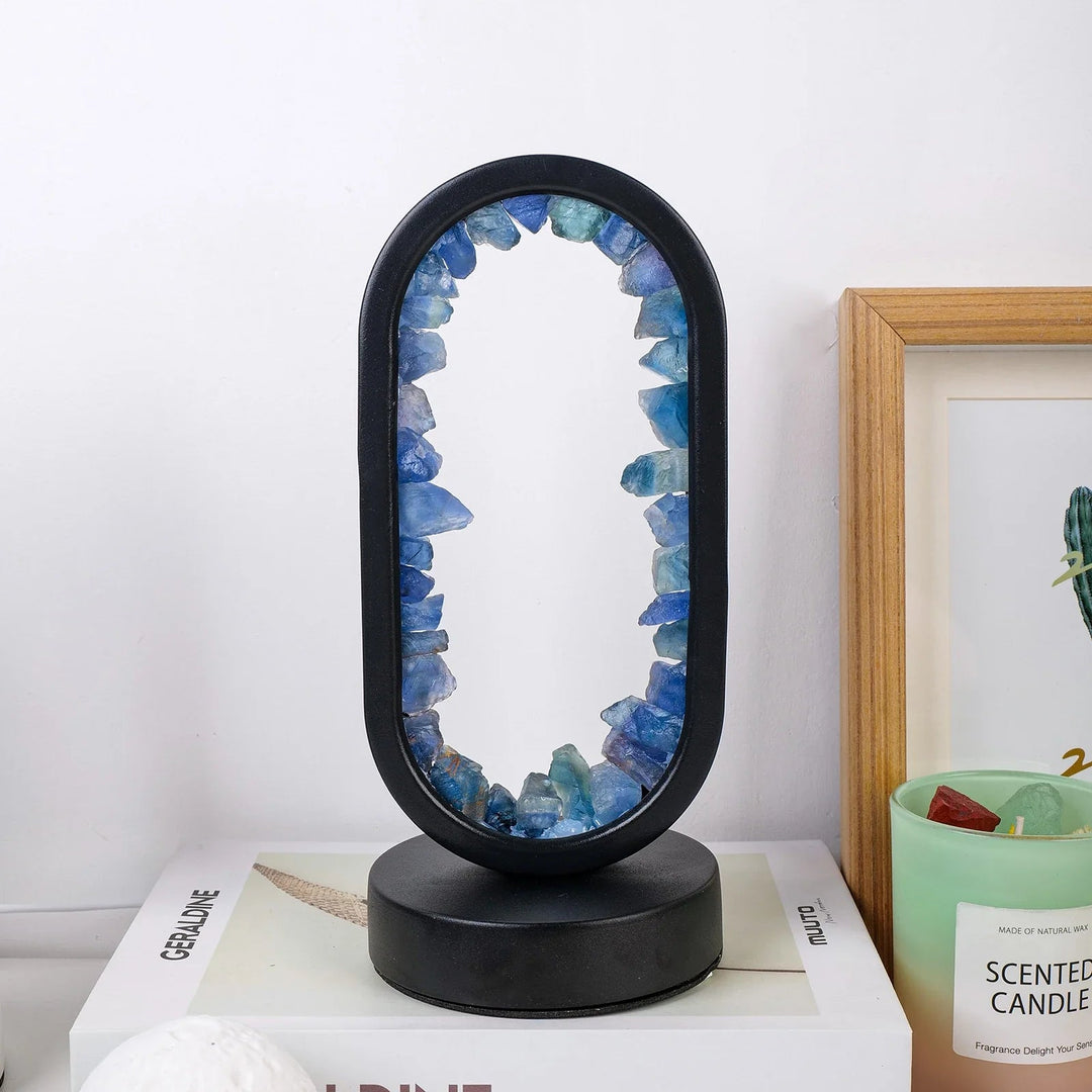 Kézműves ametiszt lámpa - Serenith