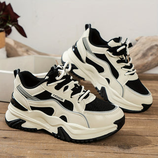 Stílusos Női Sneakers Magas Talppal – Romi