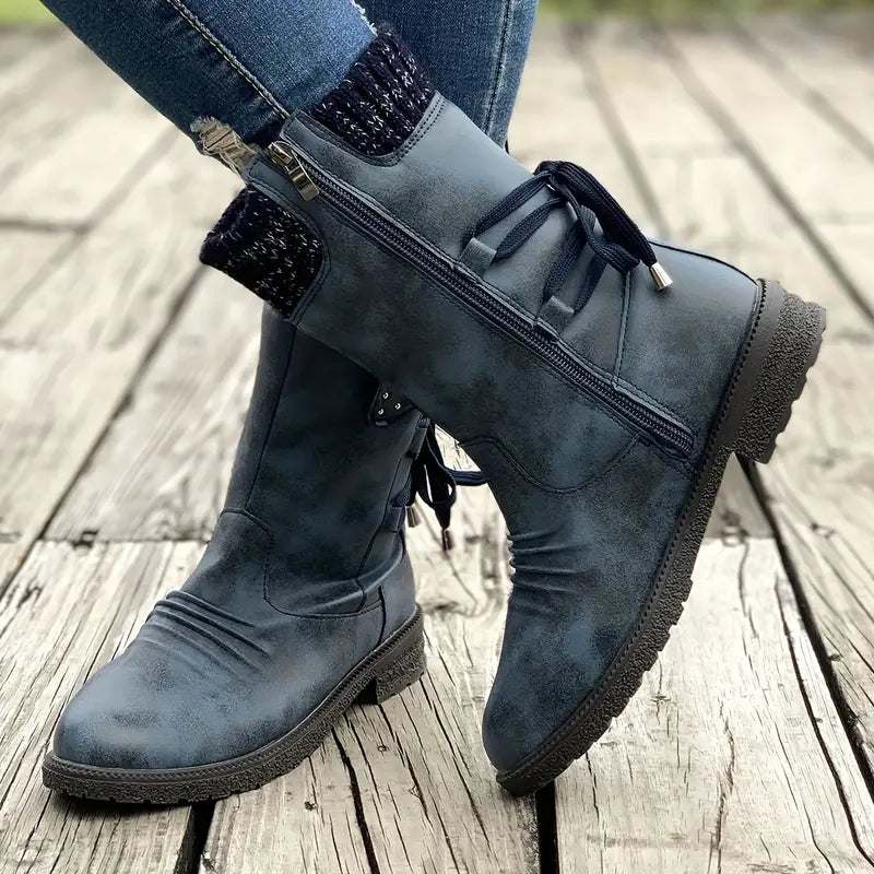 Női téli csizma fleece béléssel – Selina