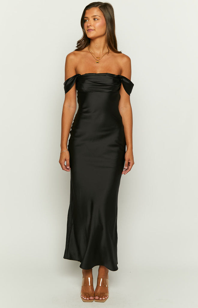 Off-Shoulder Maxi-ruha – Saphira
