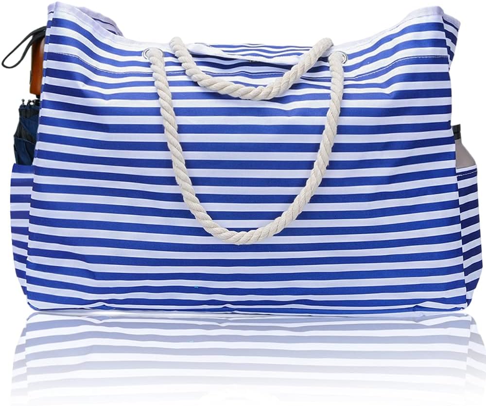 Vízálló Extra Nagy Strandtáska Bónusz Utazótáskával – CoastCarry