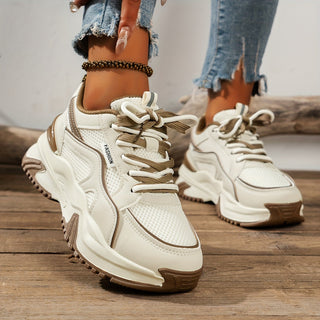 Stílusos Női Sneakers Magas Talppal – Romi