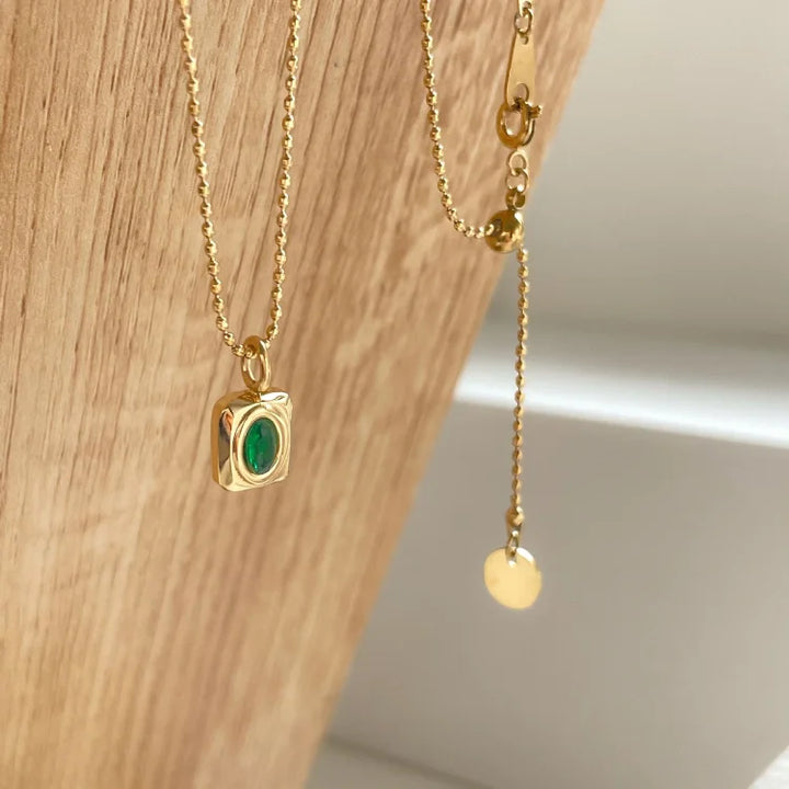 Vintage Drágakő Nyaklánc - Celeste