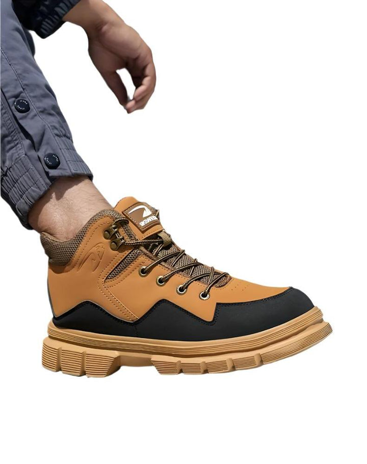 Férfi félmagas biztonsági cipők megerősített orr-résszel és talppal – Auron