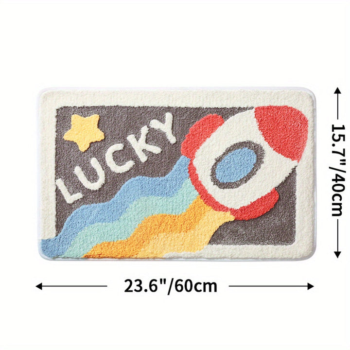 Szuperelnyelő Csúszásgátló Szőnyeg Fürdőszobába és WC-be - Milo