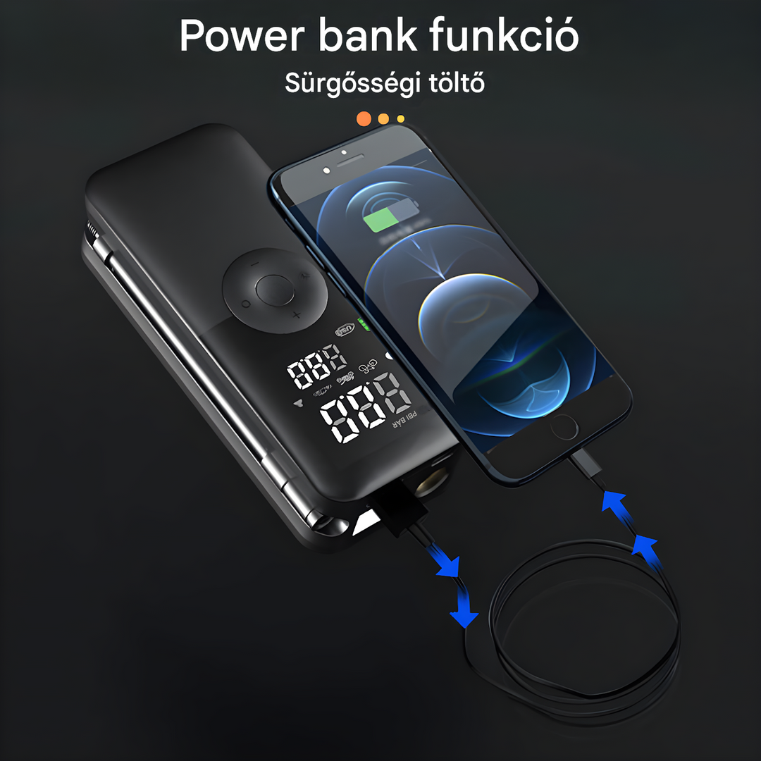 Okos Hordozható Léghenger - AirMaster Pro