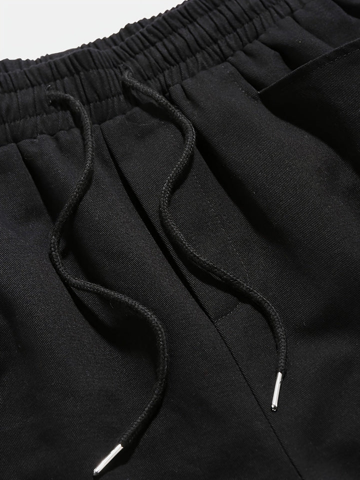 Nyári rövidnadrág férfiaknak, levélmintás utcai stílus - Milan