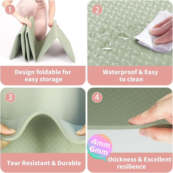 Többcélú Összecsukható Jóga Mat - FlexiMat