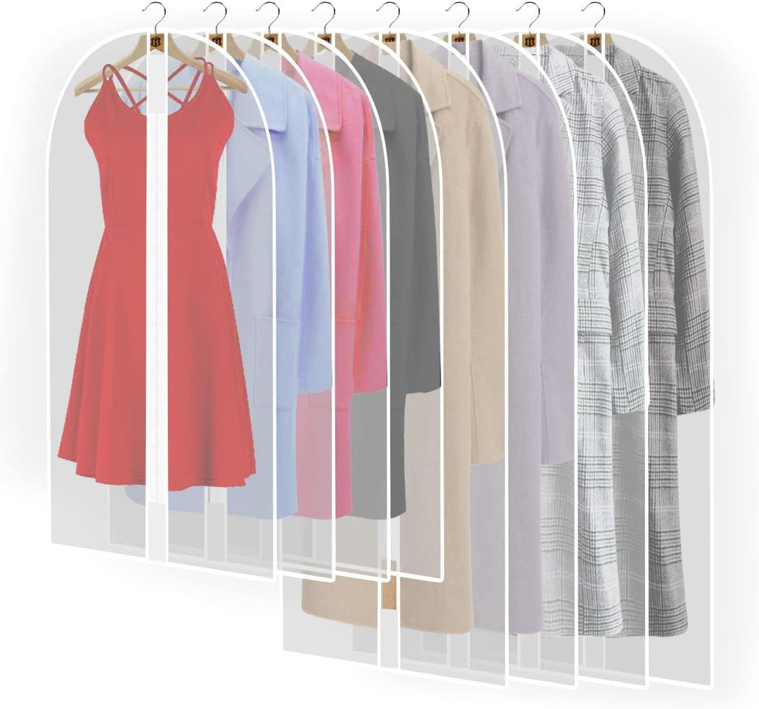 Extra-hosszú ruha- és estélyi ruházati zsák – 180 cm védőborító fogantyúkkal (Vásárolj 1-et, kapj 1-et INGYEN)