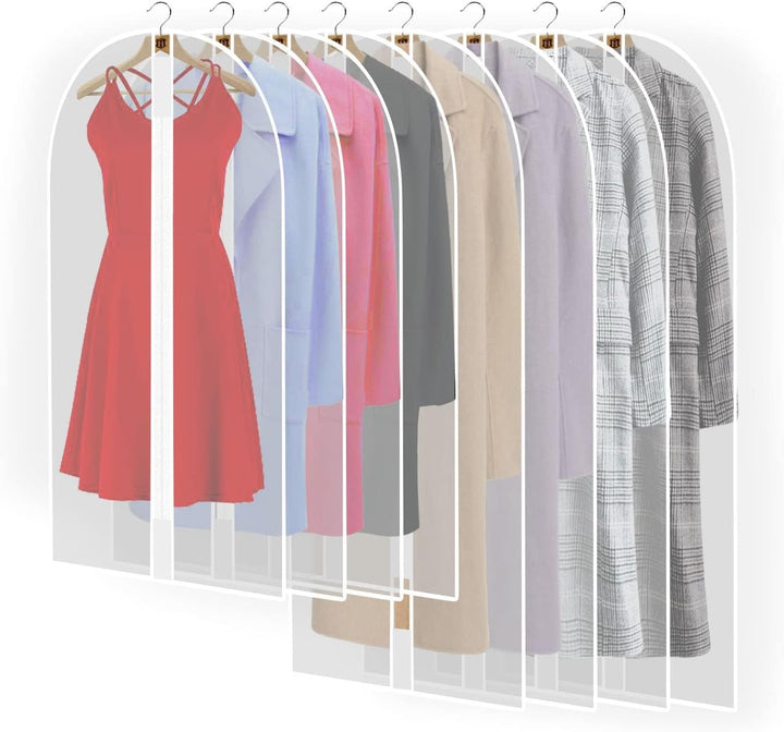 Extra-hosszú ruha- és estélyi ruházati zsák – 180 cm védőborító fogantyúkkal (Vásárolj 1-et, kapj 1-et INGYEN)