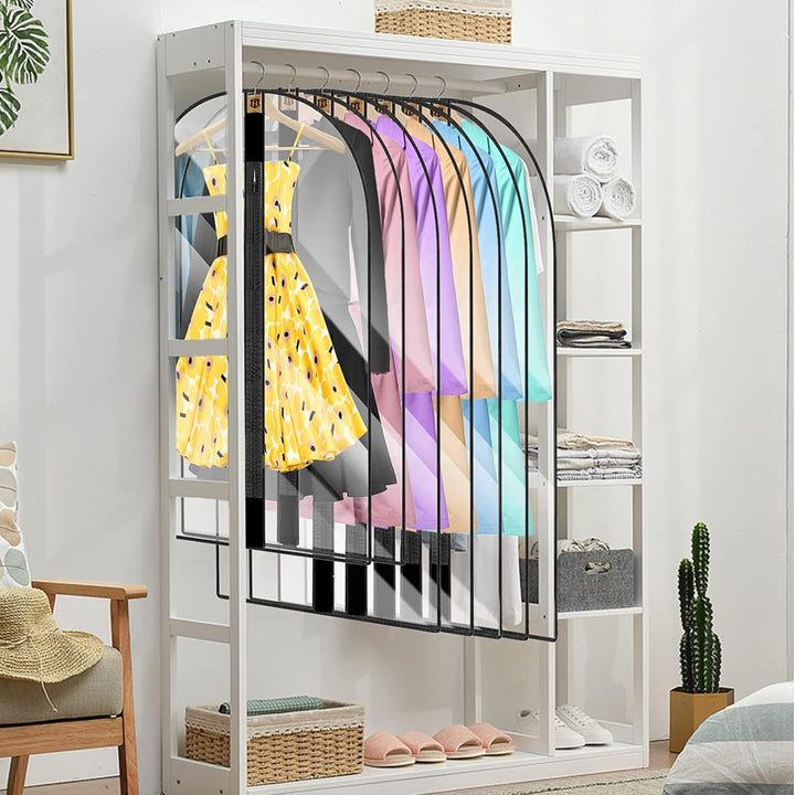 Extra-hosszú ruha- és estélyi ruházati zsák – 180 cm védőborító fogantyúkkal (Vásárolj 1-et, kapj 1-et INGYEN)