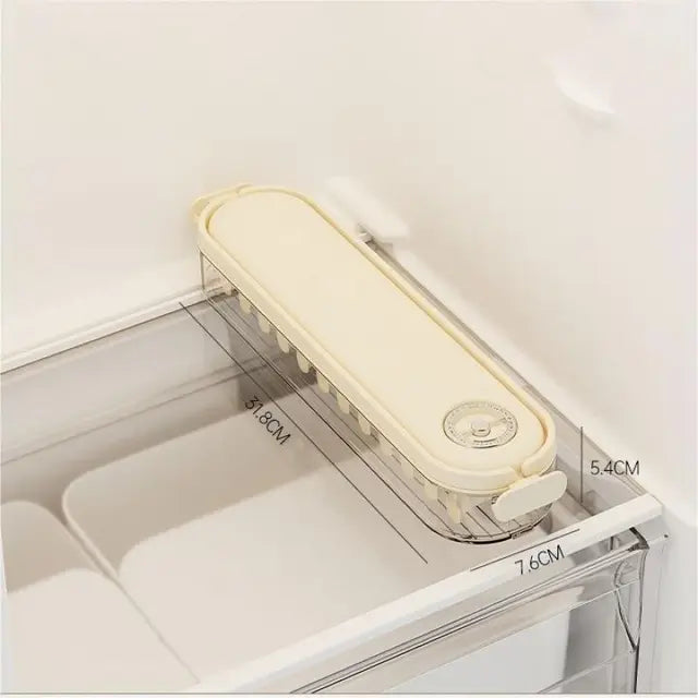 Stapelbare tárolódoboz fedéllel - FridgeStack