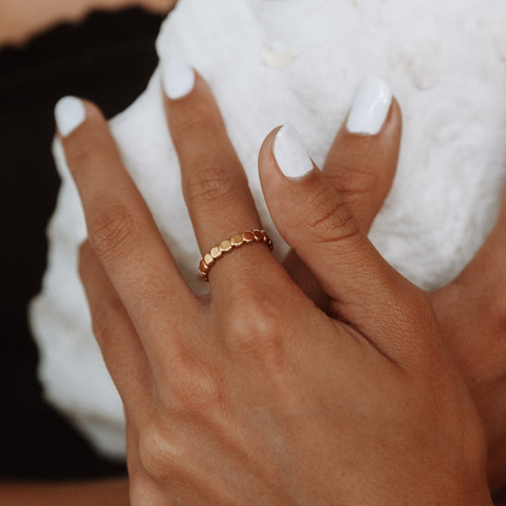 Stílusos Gyöngy Gyűrű - Elina