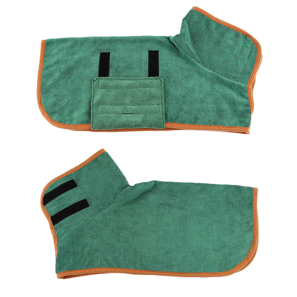 Kényelmes kutyás fürdőköpeny - Finn