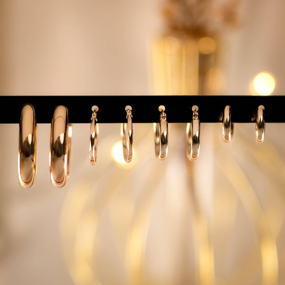 Félgömb alakú fülbevalók - Elodie