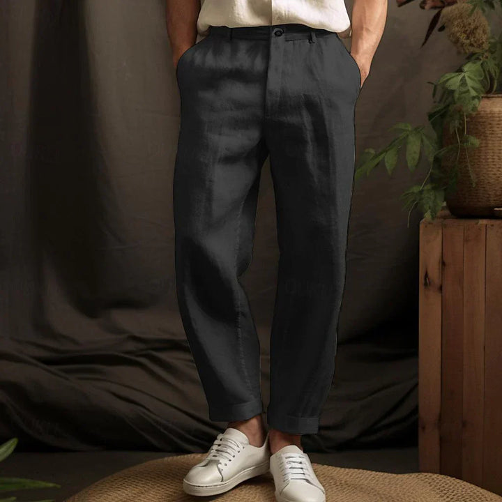 Könnyű férfi lennadrág relaxed fit – Luca