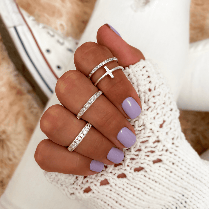 Stílusos Kettős Keresztring - Celeste