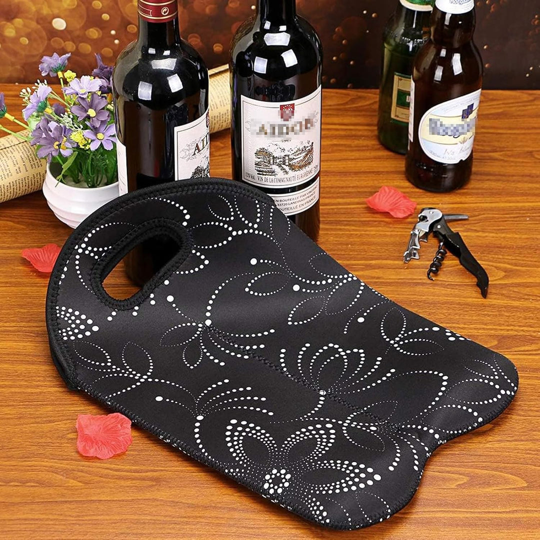 Hőszigetelt Dupla Palackos Borhordozó – Vásárolj 1-et, kapj 1-et INGYEN