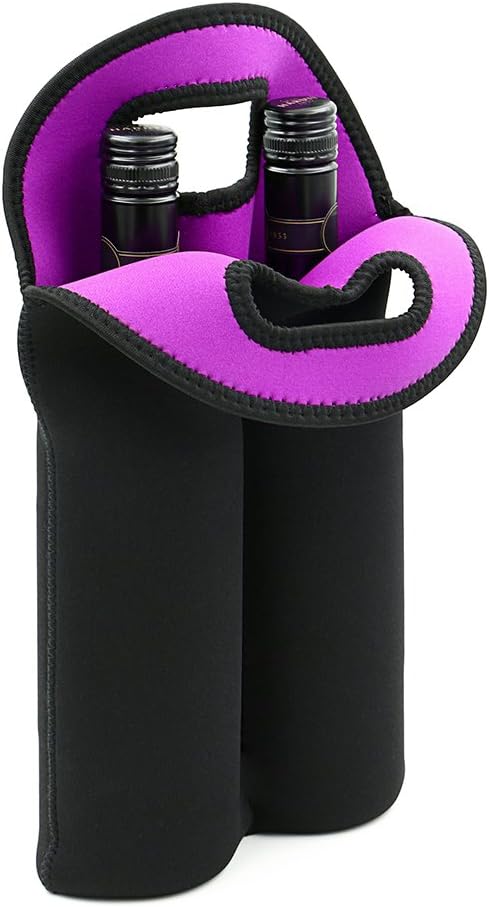 Hőszigetelt Dupla Palackos Borhordozó – Vásárolj 1-et, kapj 1-et INGYEN