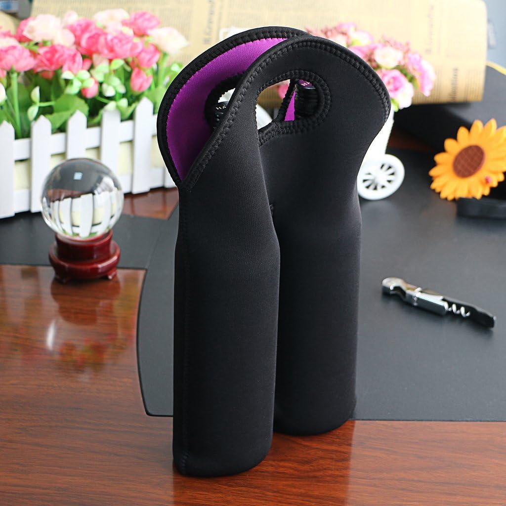 Hőszigetelt Dupla Palackos Borhordozó – Vásárolj 1-et, kapj 1-et INGYEN