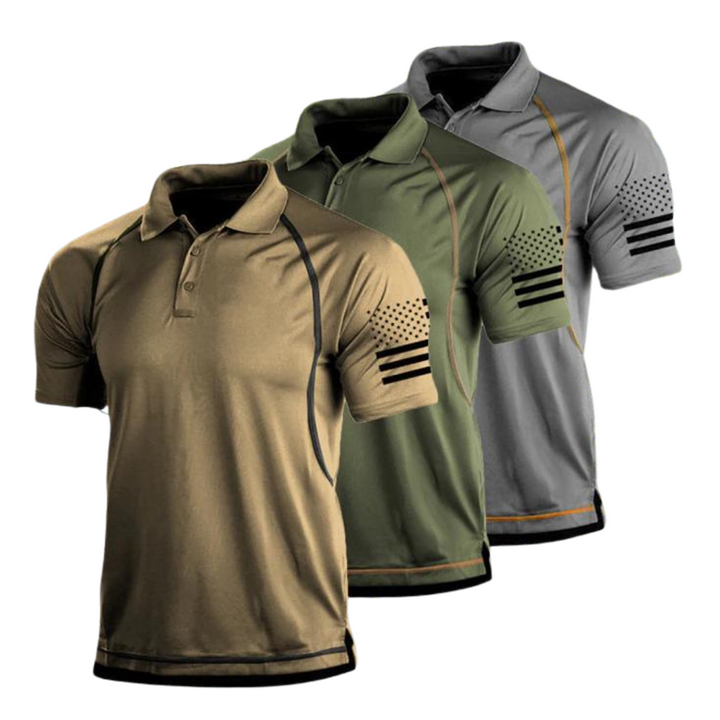 Gyorsan száradó outdoor póló férfiaknak – TrailCore Polo