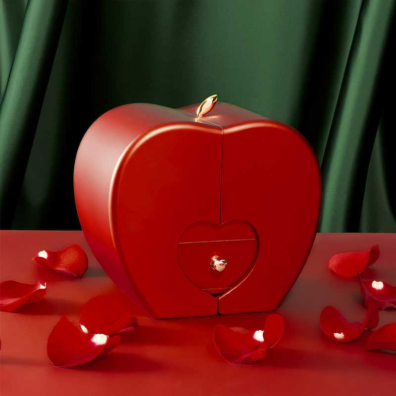 Coffret Rose Éternelle & son Collier d'Amour - Az életem asszonyának - Soha ne felejtsd el...