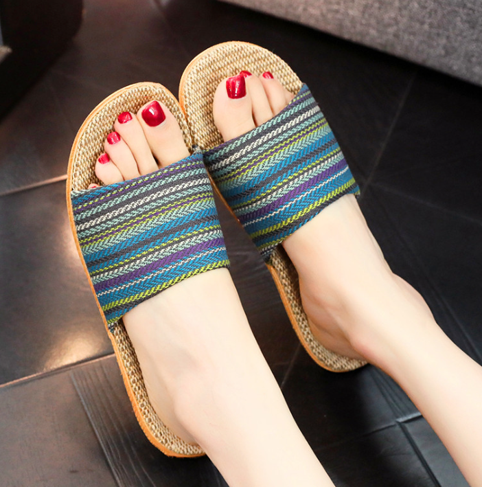 Színes Női Boho Strandpapucs – Livia