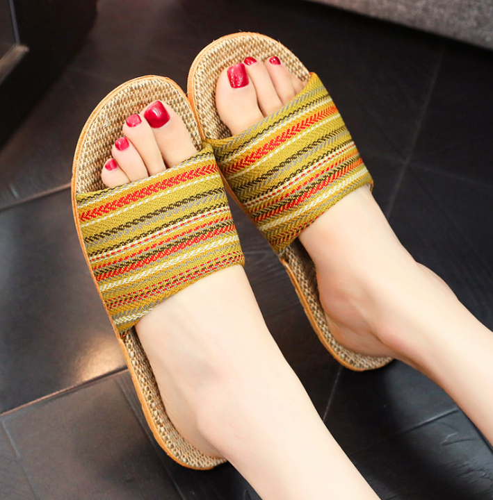 Színes Női Boho Strandpapucs – Livia