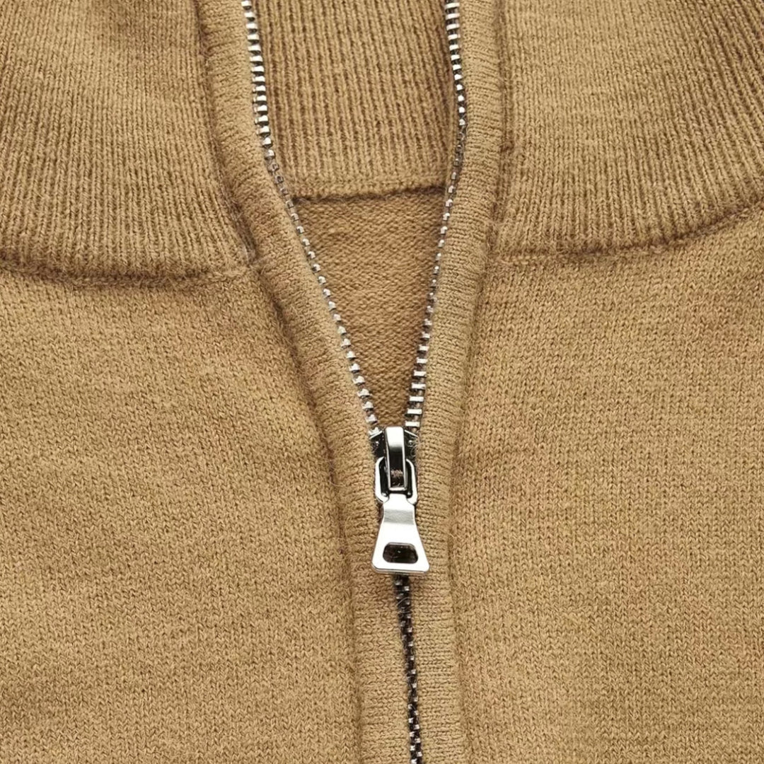 Stílusos Fél-Zip Pulóver Férfiaknak - NordFlex