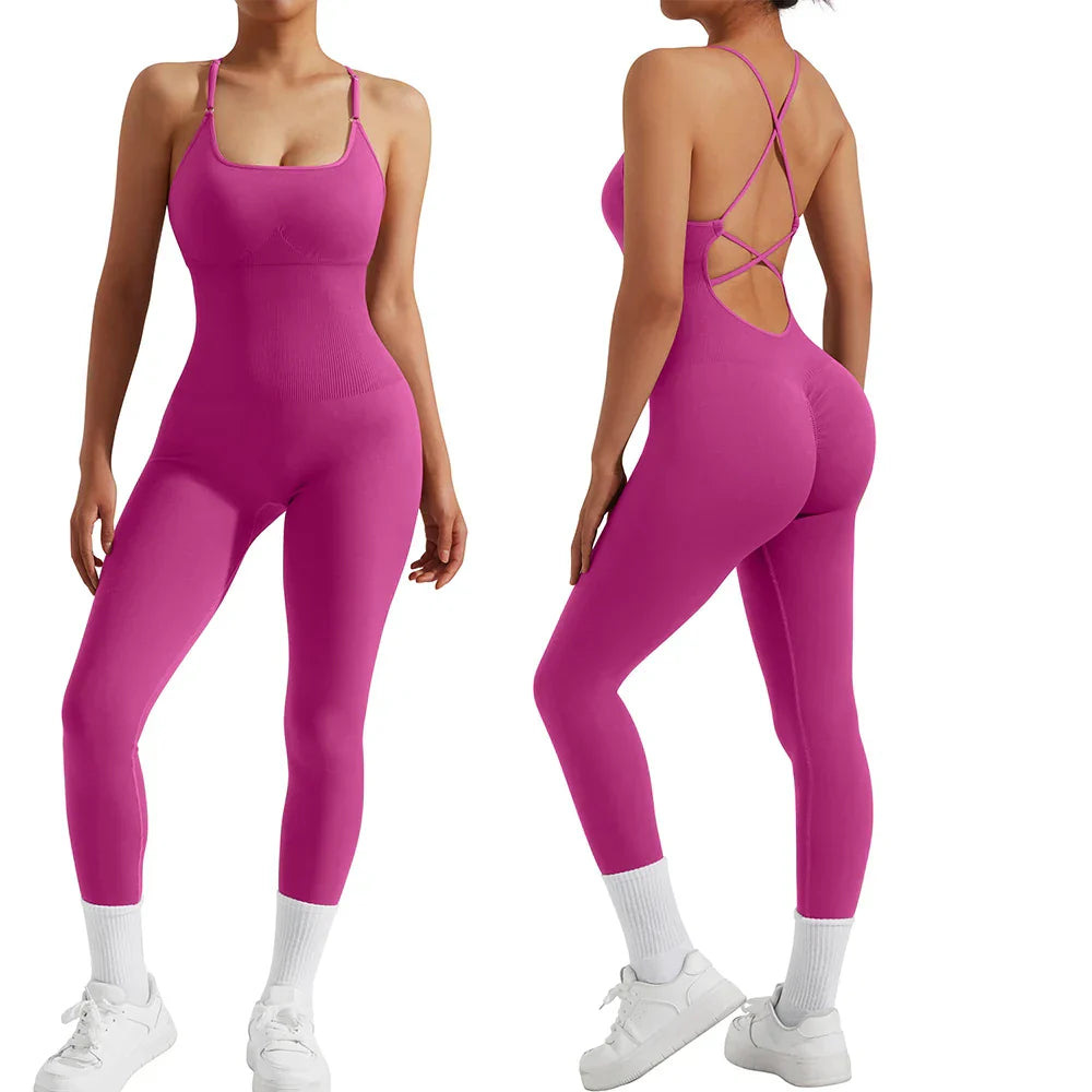 Minden évszakra való női fitness jumpsuit - Nova