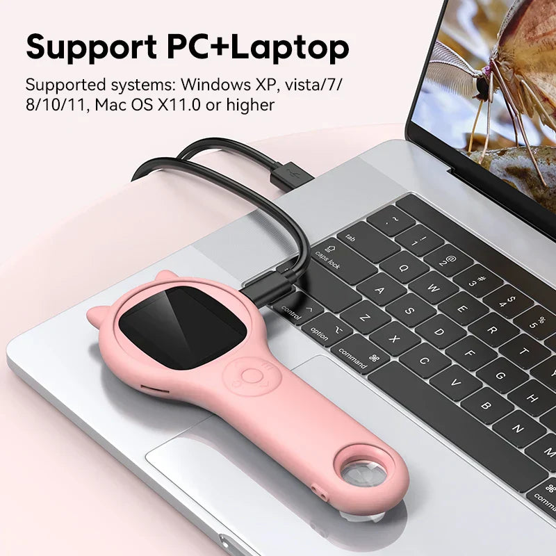 Gyerekbarát Digitális Mikroszkóp – Zoomi