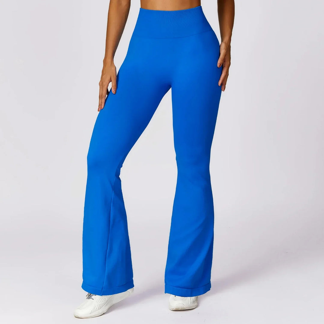 Zökkenőmentes Flared Jóga Leggings - Elara