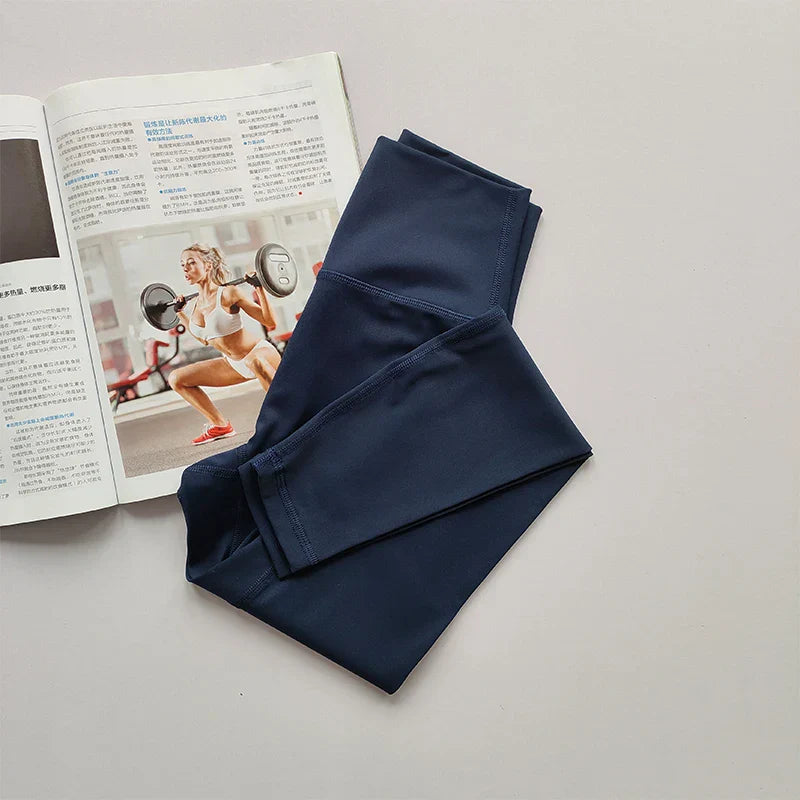 Magas derekú csípőemelő jóga leggings - Aria