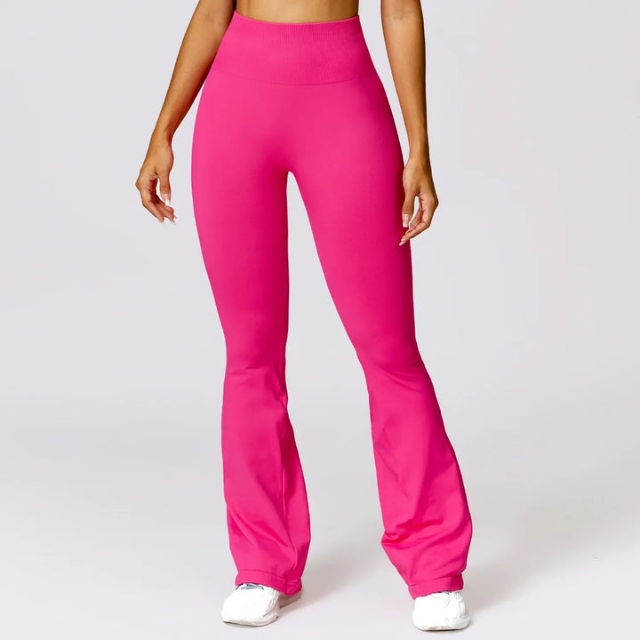 Zökkenőmentes Flared Jóga Leggings - Elara