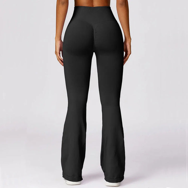 Zökkenőmentes Flared Jóga Leggings - Elara