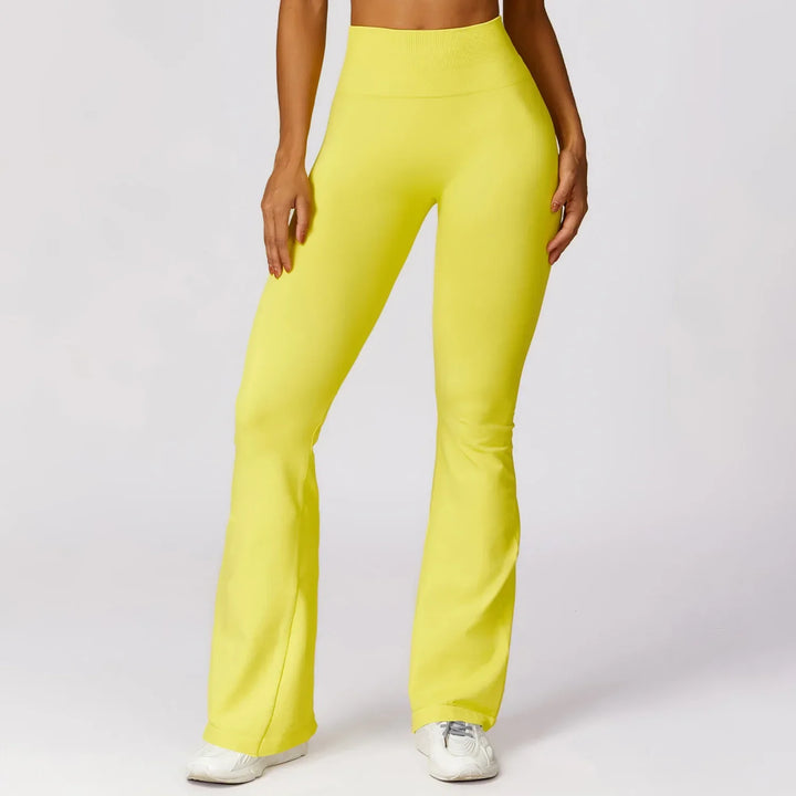 Zökkenőmentes Flared Jóga Leggings - Elara